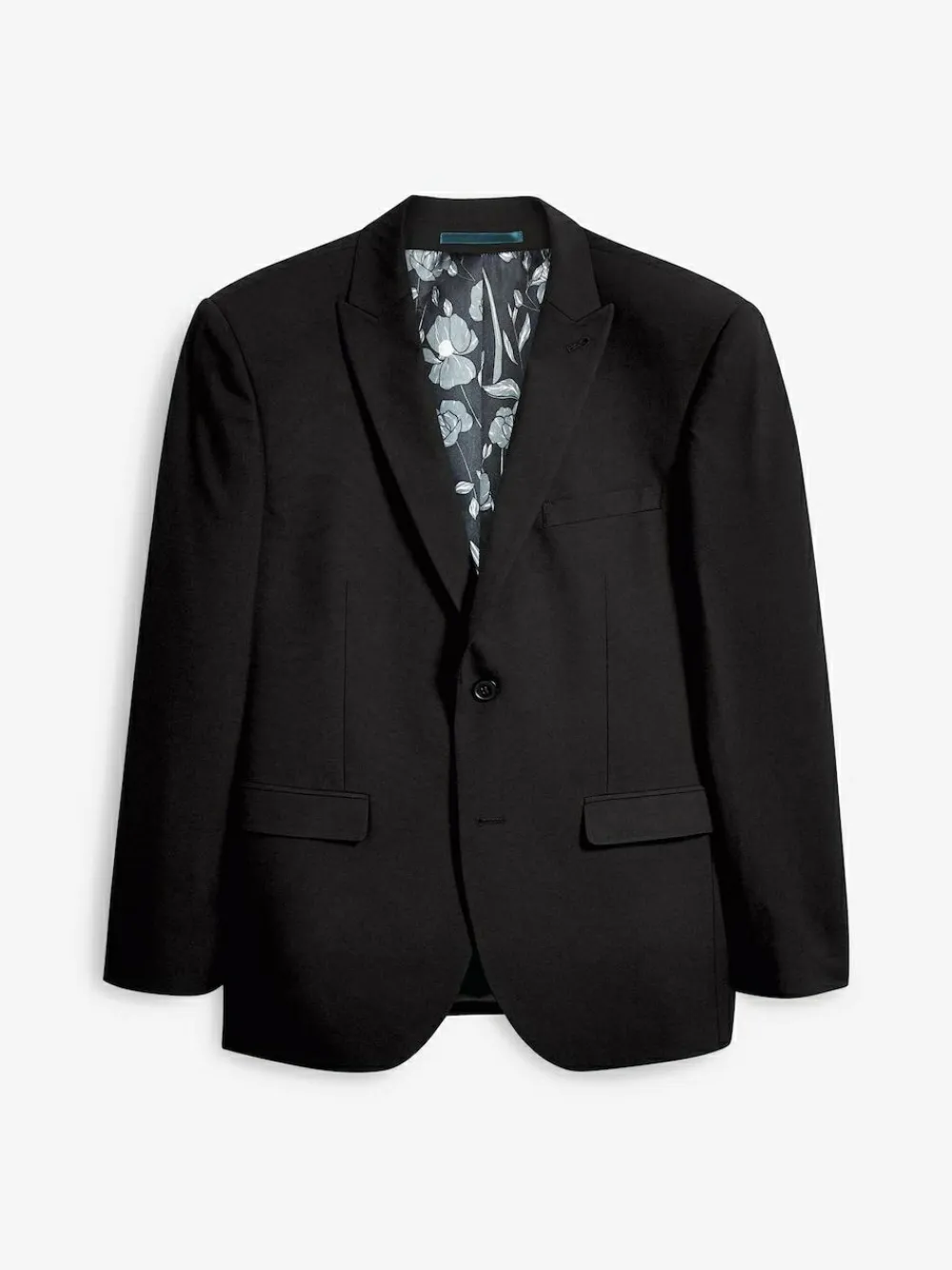 Discount Next Tailored Fit Two Button Suit Jacket Black