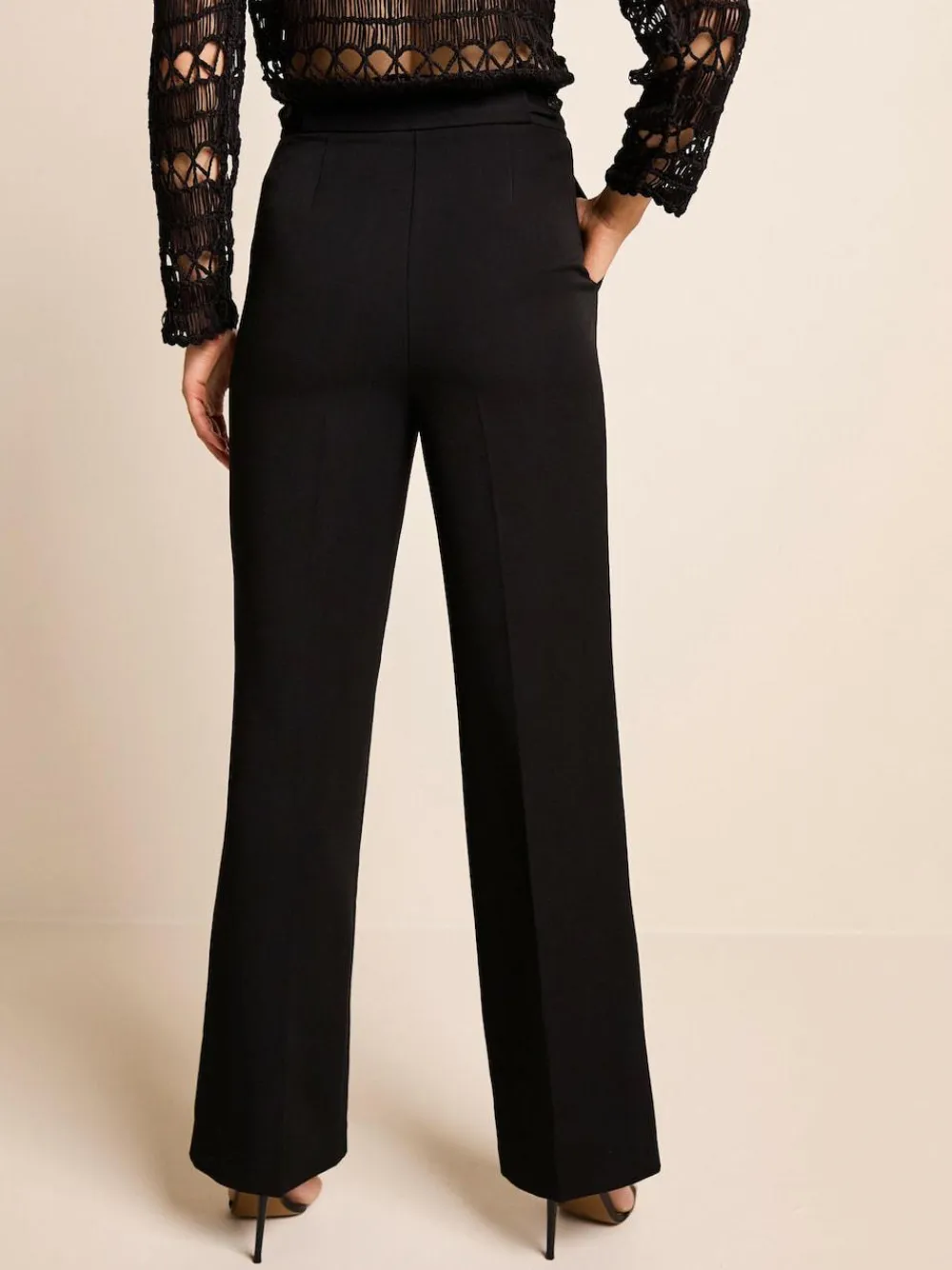 Outlet Next Black Tailored Hourglass Trousers