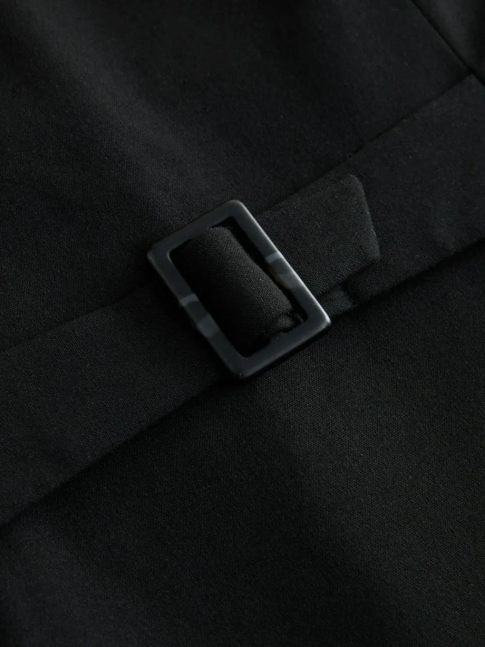 Next Black Tailored Waistcoat With Wool