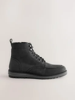 Next Tall Leather Apron Toe Boots^ Boots|Boots