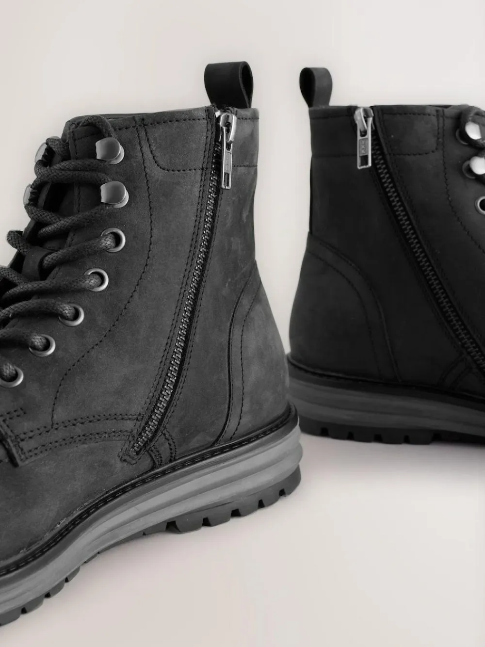 Next Tall Leather Apron Toe Boots^ Boots|Boots