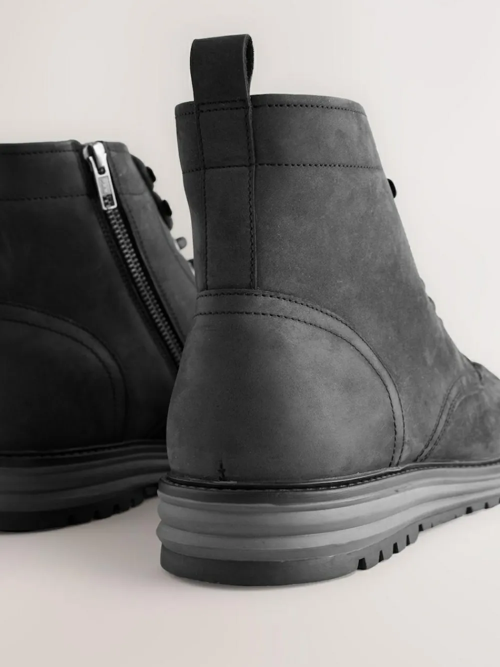 Next Tall Leather Apron Toe Boots^ Boots|Boots