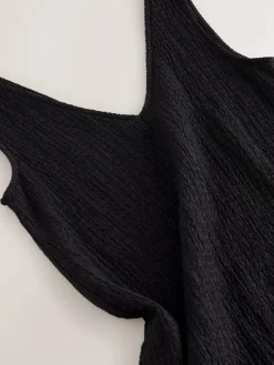 Next Textured Jersey Slip Dress^Women Midi Dresses|Dresses