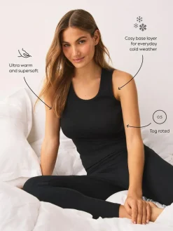 Next Thermal Maximum Warmth Cosy Ribbed Vest^Women Thermals