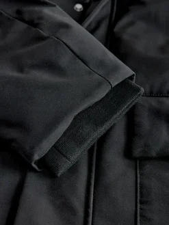 Next ThermoGen Parka Jacket with Borg Lining Black