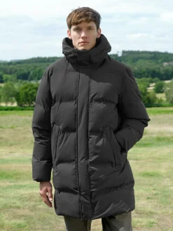 Best Next ThermoGen Shower Resistant Puffer Jacket Black