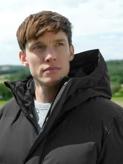 Best Next ThermoGen Shower Resistant Puffer Jacket Black