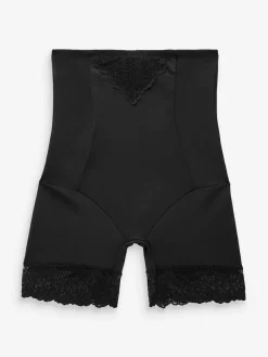 Next Thigh Smoother Short Firm Tummy Control Shaping Briefs Black