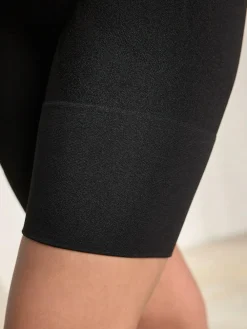 New Next Thigh Smoother Short Seamless Firm Tummy Control Shaping Briefs Black