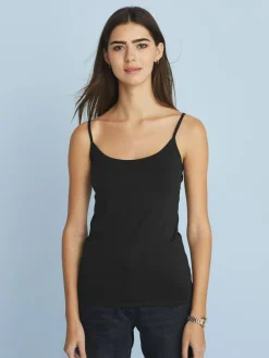 Next Black Thin Strap Vest^Women Tops & T-Shirts