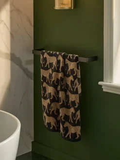 Next Black Tiger 100% Cotton Towel^ Towels & Bathmats