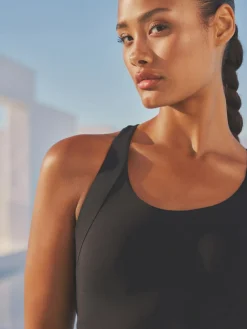 Next Tummy Control Unitard Swimsuit^Women Swimwear