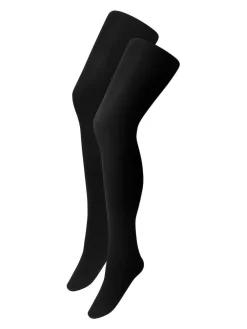 Next Black Ultimate Comfort Opaque 40D Tights Two Pack^Women Socks & Tights