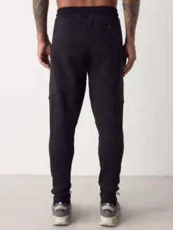 Clearance Next Utility Brushback Heavyweight Cargo Joggers Black