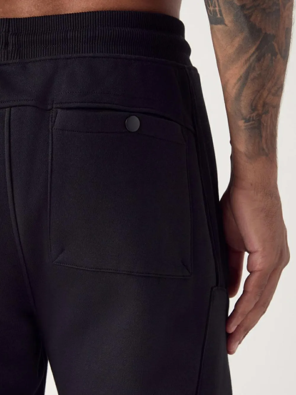 Clearance Next Utility Brushback Heavyweight Cargo Joggers Black