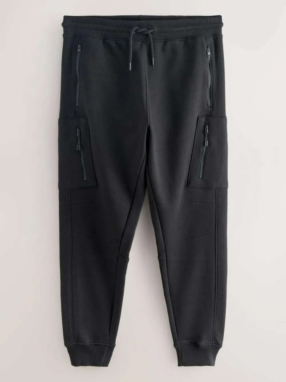 Clearance Next Utility Brushback Heavyweight Cargo Joggers Black