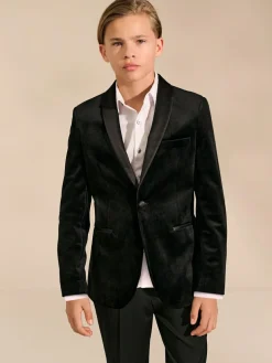 Next Velvet Blazer (3-16yrs)^BOY Suits & Vest
