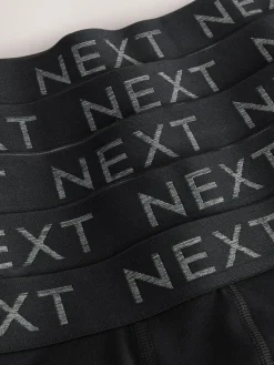 Sale Next Black Waistband Hipster Boxers 5 Pack