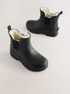 Next Warm Lined Ankle Wellies^BOY School Shoes|Boys Shoes