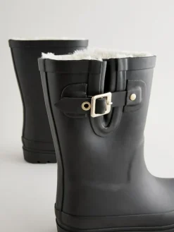 Next Warm Lined Buckle Wellies^BOY School Shoes|Boys Shoes