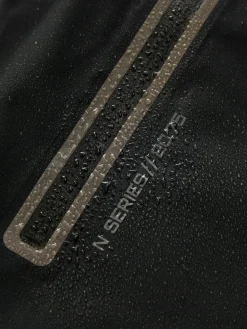 Next Black Waterproof Fleece Lined Hooded Jacket (3-16yrs)^BOY Coats & Jackets|Snowsuits & Coats