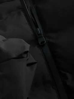 New Next Waterproof Midweight Hooded Jacket (3-17yrs) Black