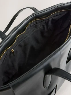 Next Black Weave Shoulder Bag^Women Bags