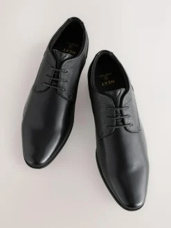Next Wide Fit Derby Lace-Up Shoes^ Shoes