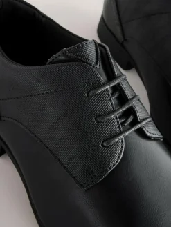 Next Wide Fit Derby Lace-Up Shoes^ Shoes