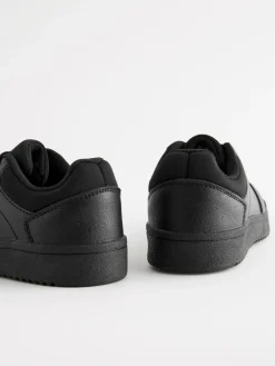 Next Black Wide Fit (G) School Lace-Up Shoes^BOY Shoes|School Shoes