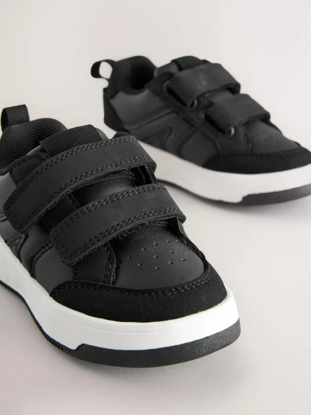 Next Wide Fit (G) Touch Fastening Two Strap Trainers^BOY Sneakers|Sneakers
