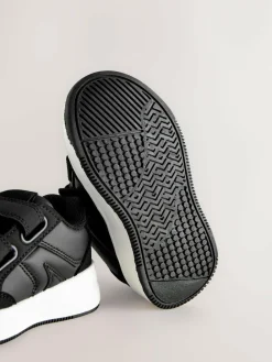 Next Wide Fit (G) Touch Fastening Two Strap Trainers^BOY Sneakers|Sneakers