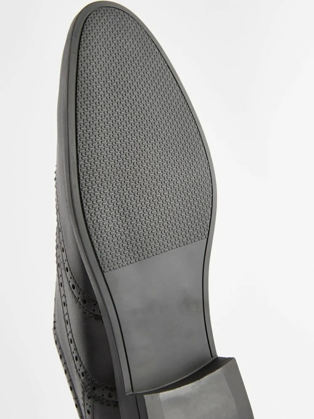 Discount Next Wide Fit Leather Oxford Brogue Shoes Black