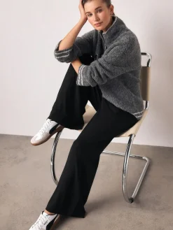 Next Wide Leg Jersey Joggers^Women Loungewear|Pants