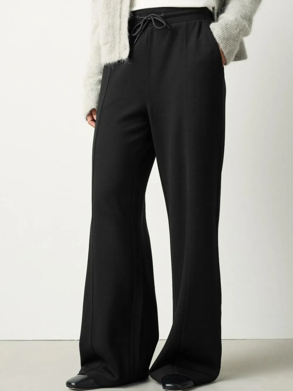 Sale Next Black Wide Leg Joggers