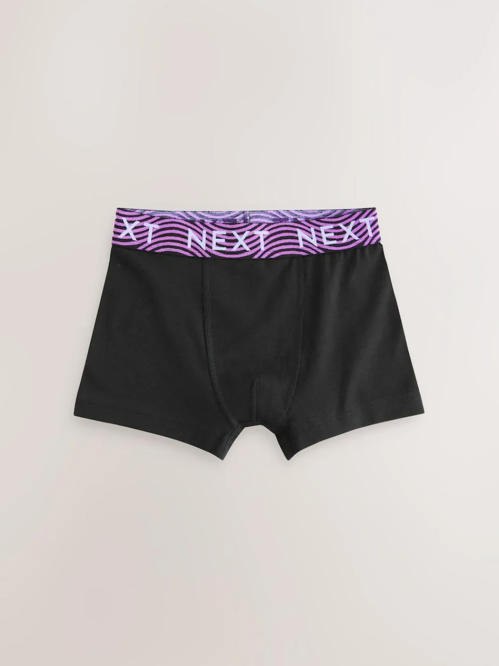 Sale Next Black With Bright Waistband Trunks 7 Pack (2-16yrs)