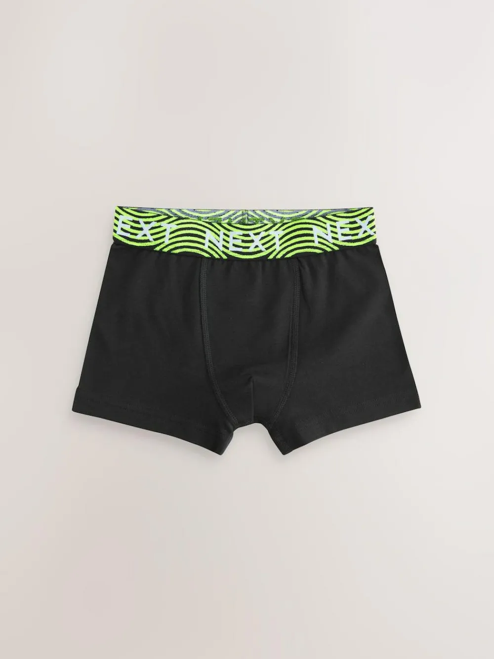 Sale Next Black With Bright Waistband Trunks 7 Pack (2-16yrs)