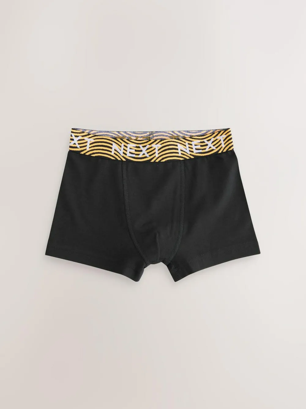 Sale Next Black With Bright Waistband Trunks 7 Pack (2-16yrs)