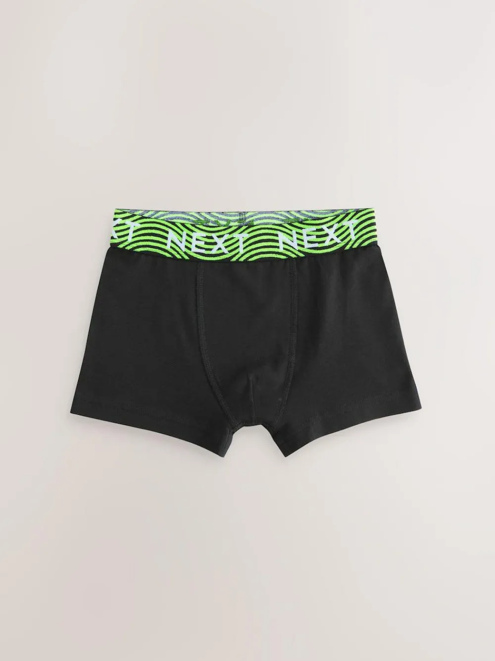 Sale Next Black With Bright Waistband Trunks 7 Pack (2-16yrs)
