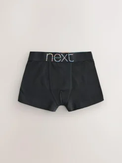 New Next Black with Bright Waistband Trunks 10 Pack (1.5-16yrs)