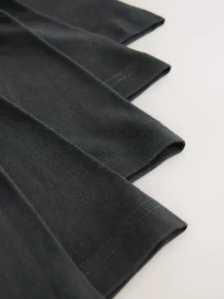 Online Next Black with colour waistband Trunks 5 Pack (1.5-16yrs)