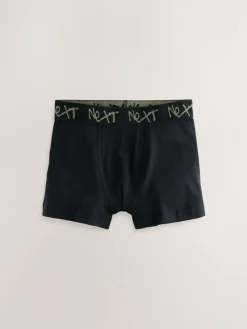 Next Black with Grafitti Waistband Trunks 10 Pack (1.5-16yrs)^BOY Underwear