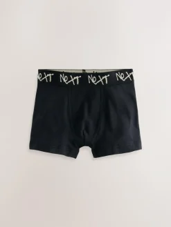 Next Black with Grafitti Waistband Trunks 10 Pack (1.5-16yrs)^BOY Underwear