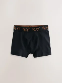 Next Black with Grafitti Waistband Trunks 10 Pack (1.5-16yrs)^BOY Underwear