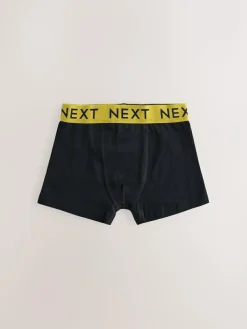 Next Black with Varsity Waistband Trunks 10 Pack (1.5-16yrs)^BOY Multipacks|Underwear