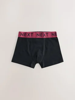 Next Black with Varsity Waistband Trunks 10 Pack (1.5-16yrs)^BOY Multipacks|Underwear