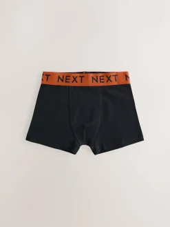 Next Black with Varsity Waistband Trunks 10 Pack (1.5-16yrs)^BOY Multipacks|Underwear
