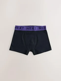 Next Black with Varsity Waistband Trunks 10 Pack (1.5-16yrs)^BOY Multipacks|Underwear