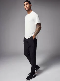 Next Black Woven Active Cargo Joggers^ Joggers|Joggers