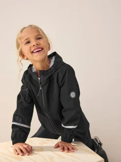 Next Zip Hooded Waterproof Puddlesuit (12mths-10yrs)^ Jackets & Coats|Snowsuits & Coats